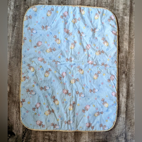 Precious Moments 90's Retro Baby Blanket. 44" X 34" - Picture 2 of 2